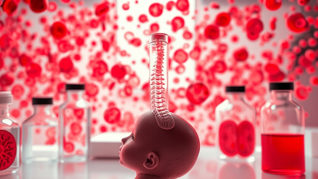 뇌수막염 진단 방법 (realistic 스타일)