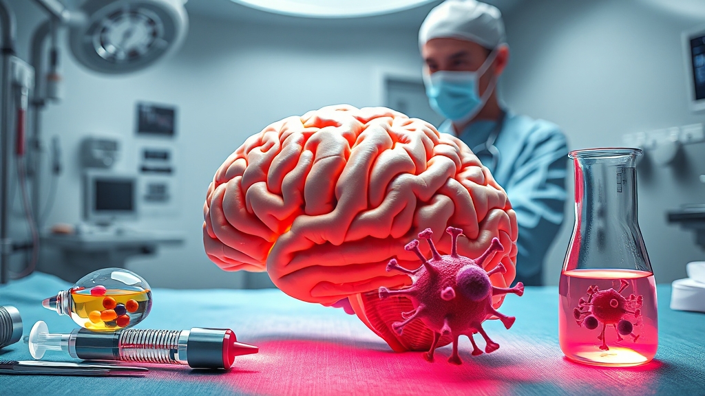 뇌수막염 치료 및 예후 (realistic 스타일)