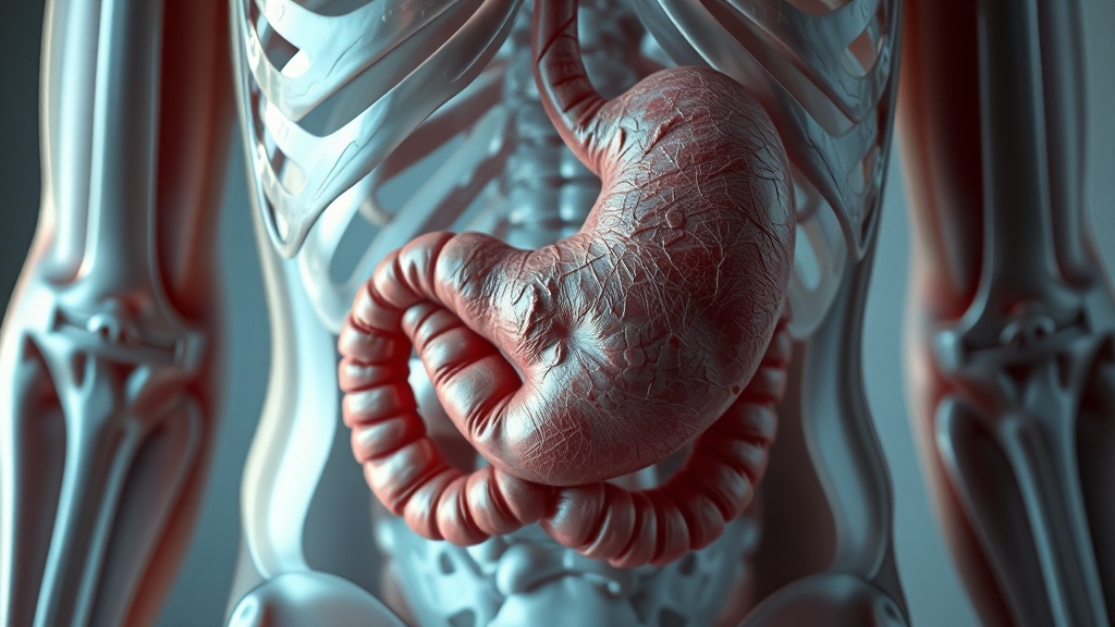 등 통증, 질환 연관성은? (realistic 스타일)