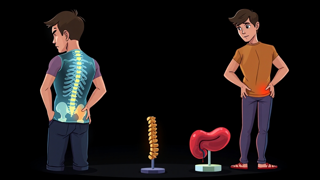 병원 방문 필요한 경우 (cartoon 스타일)