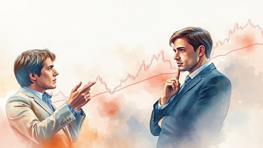 투자 시 주의점: 압축의 함정 (watercolor 스타일)