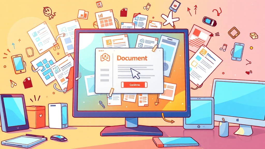 한컴 오피스 뷰어란? (cartoon 스타일)