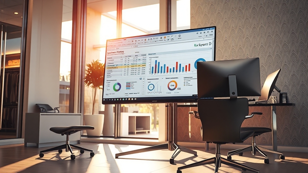 키워드 매출 분석 핵심 가이드 (realistic 스타일)