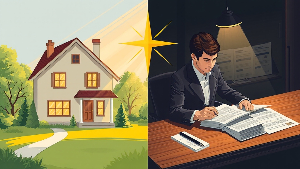 2주택 양도세 비과세 유형 (illustration 스타일)