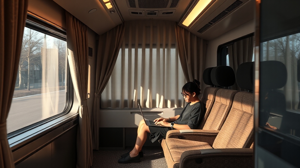 동대구 프리미엄 버스 서비스 (realistic 스타일)