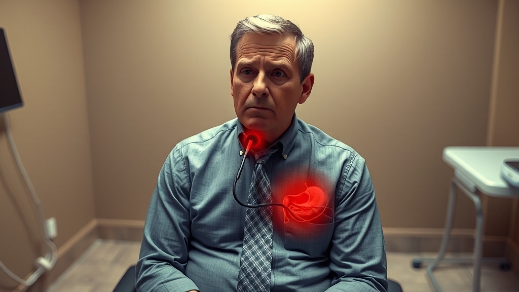 증상과 진단 방법 (realistic 스타일)