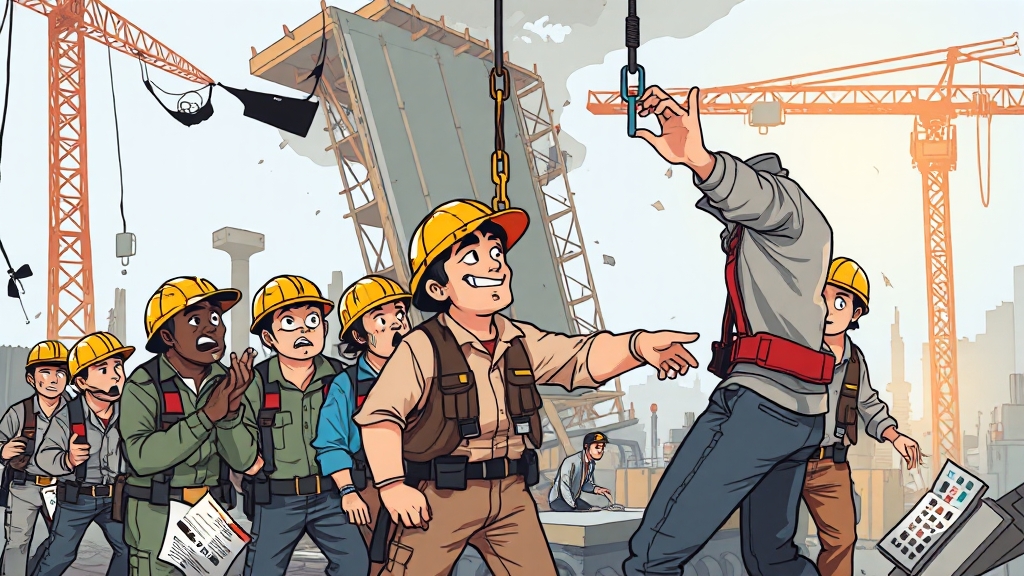 산재 현황 및 특징 (cartoon 스타일)