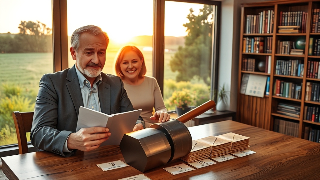 상속세 개정 논의 & 향후 전망 (realistic 스타일)