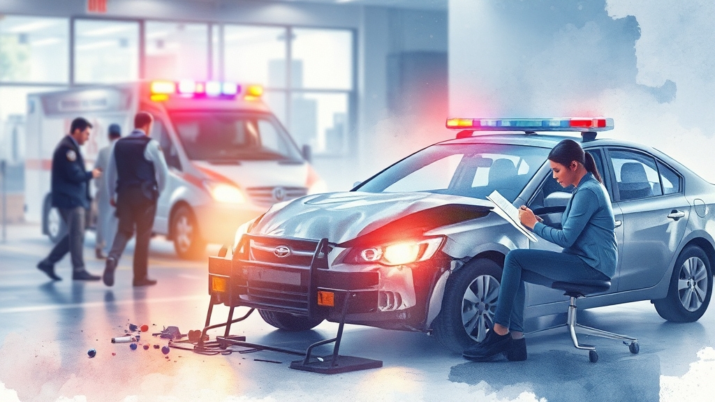 처벌 수위와 형사 고소 대처 (watercolor 스타일)