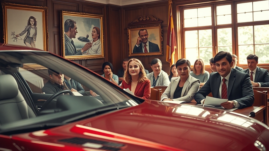 관련 법규 및 민사상 책임 (realistic 스타일)