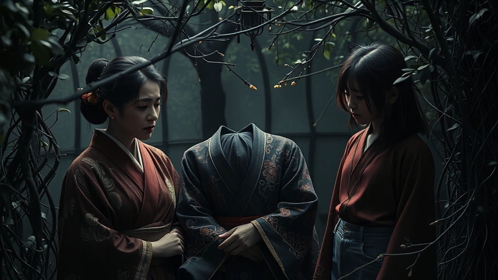 채선영 & 진나영: 숨겨진 관계 (realistic 스타일)