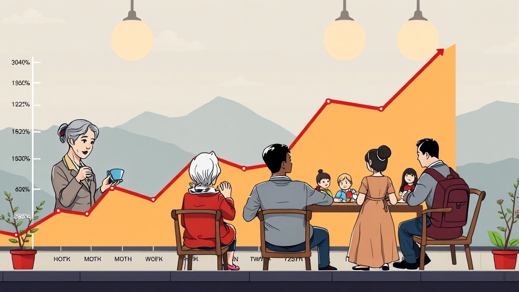 8월 4주차 지지율 분석 (cartoon 스타일)