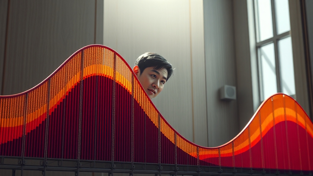 지지율 변동 추이 심층 분석 (realistic 스타일)