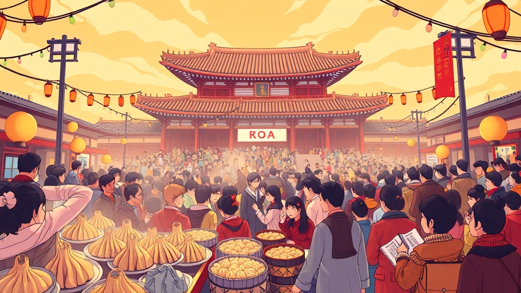 원주, 만두의 성지 (cartoon 스타일)