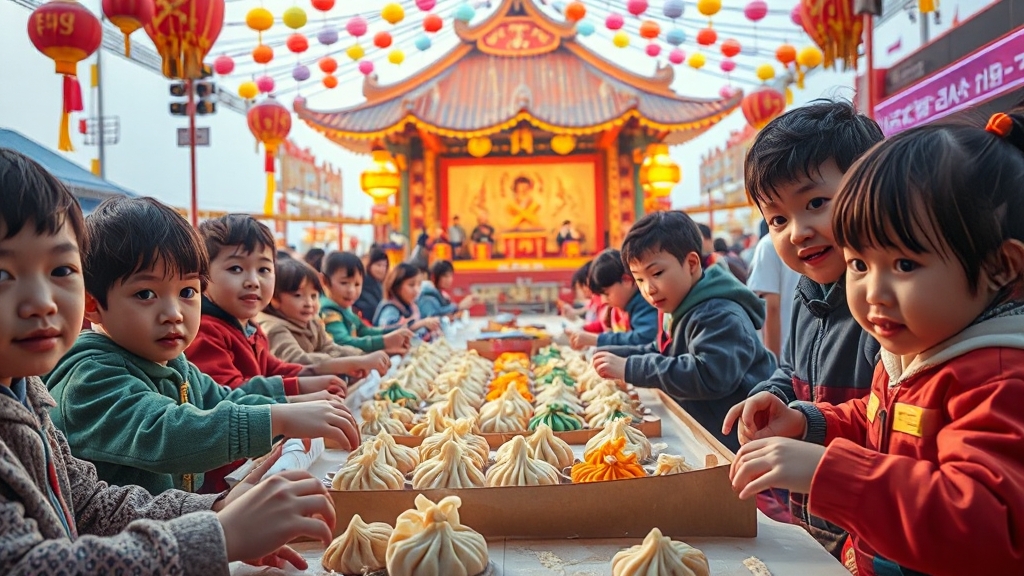 축제 프로그램 소개 (realistic 스타일)