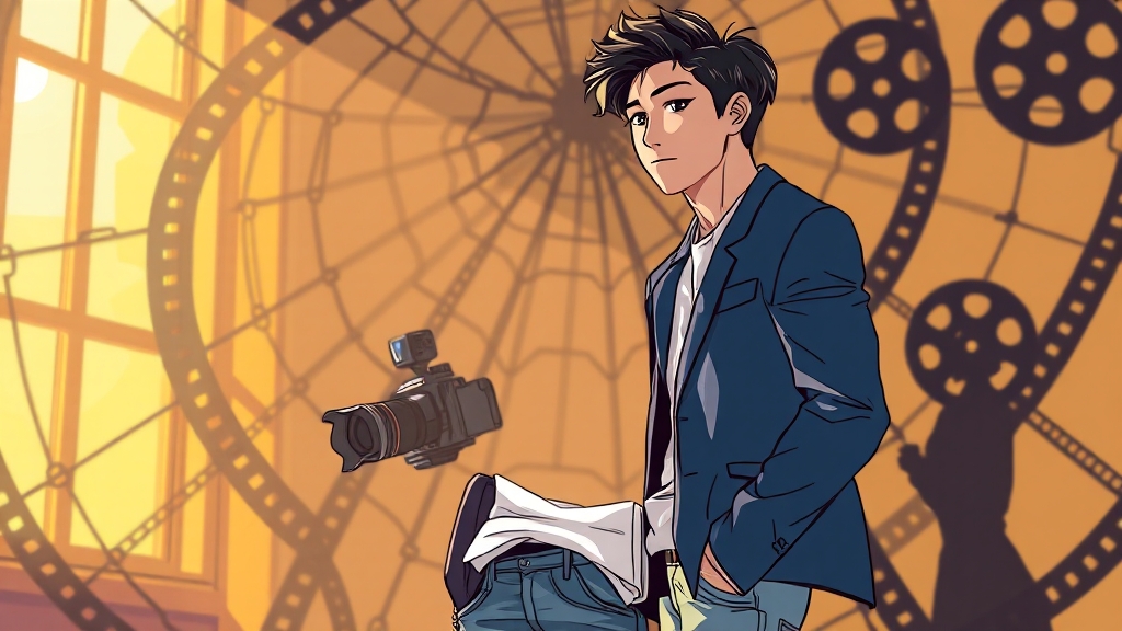 김재영 배우의 연기 (cartoon 스타일)