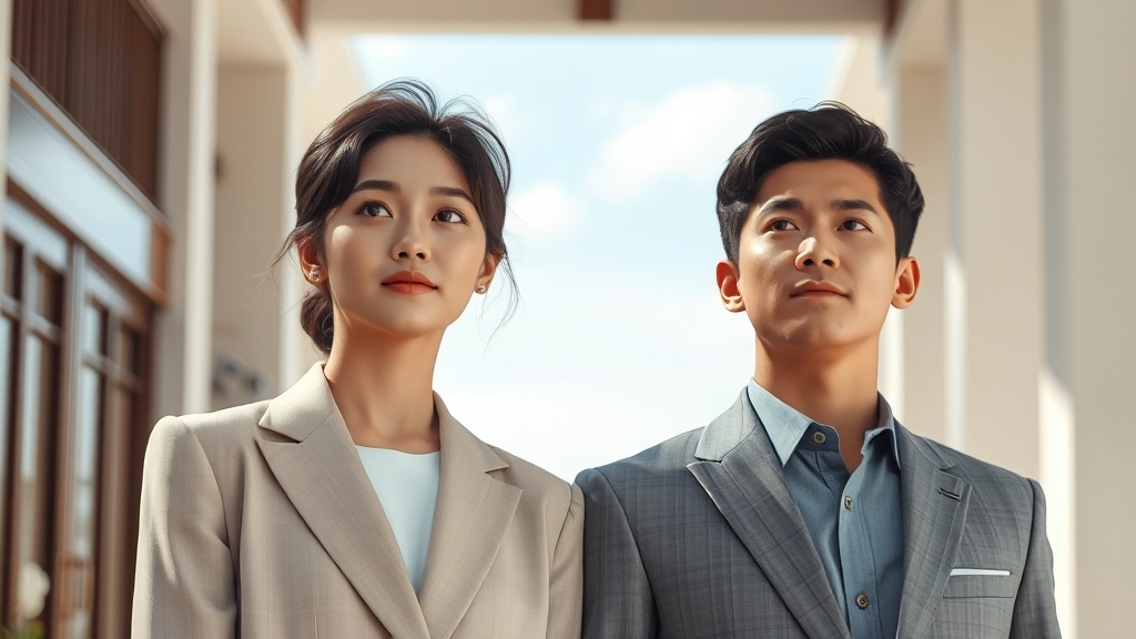 공승연 & 김재영 배우 정보 (realistic 스타일)