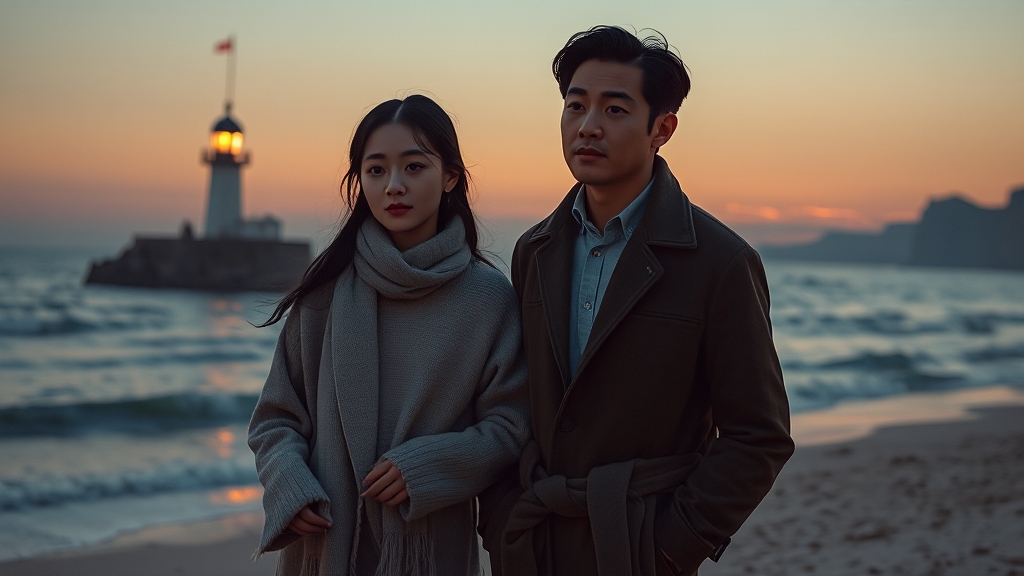 드라마 '여행을 대신해 드립니다' (realistic 스타일)