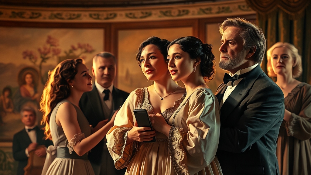 배우들의 활동 이력 (realistic 스타일)