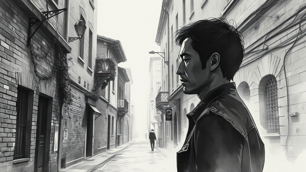 박찬욱 감독의 연출 의도 (watercolor 스타일)