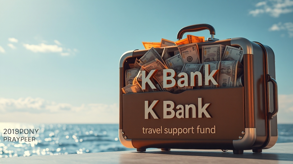 케이뱅크 여행지원금이란? (realistic 스타일)