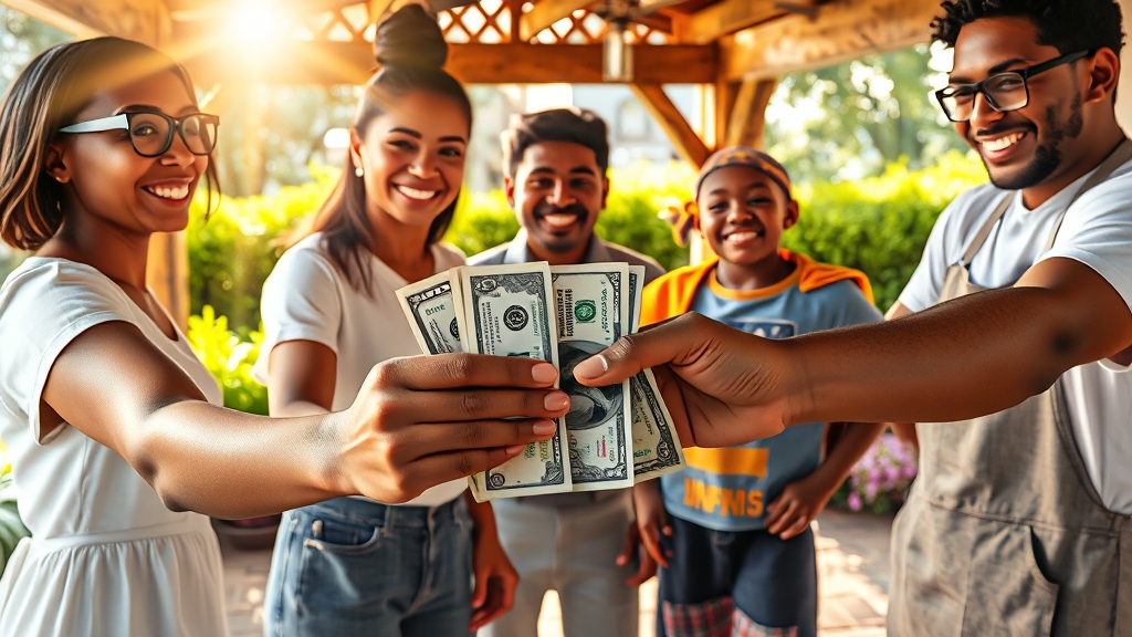 근로장려금, 무엇일까요? (realistic 스타일)