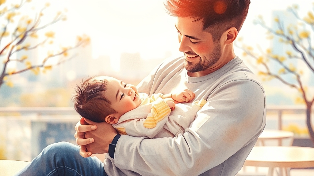 배우자 출산휴가란? (watercolor 스타일)