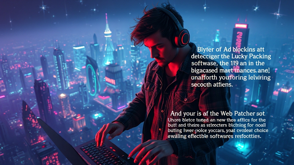 광고 차단 관련 최신 정보 & 전망 (realistic 스타일)