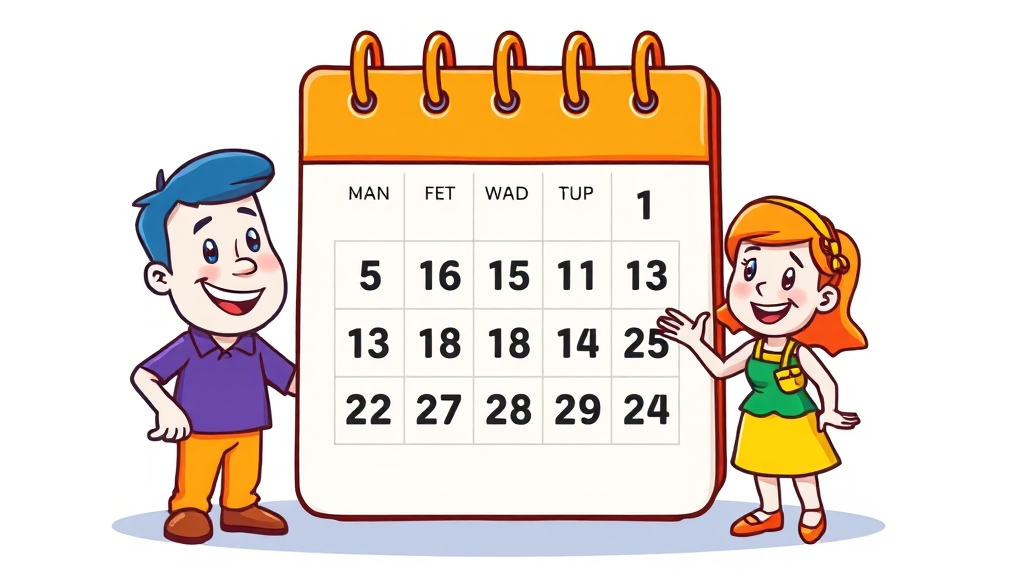 지급 일정 및 유의사항 (cartoon 스타일) (재시도)