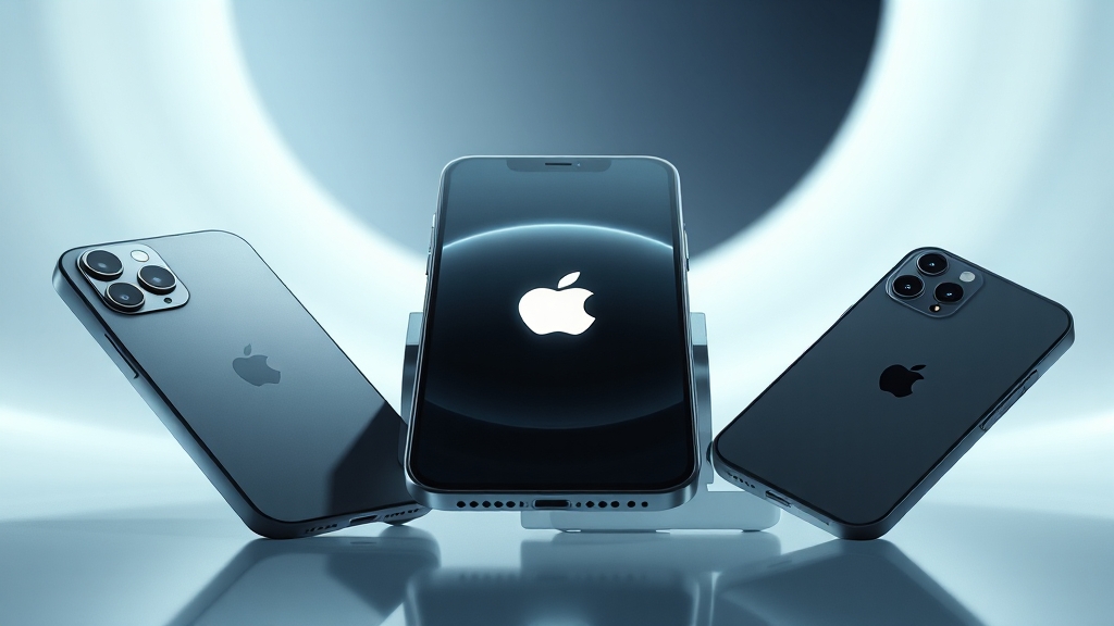 아이폰17 시리즈 개요 (illustration 스타일)