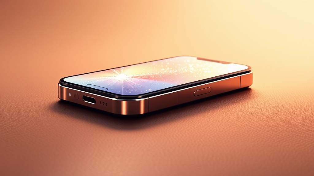 아이폰17 디자인 변화 (illustration 스타일)