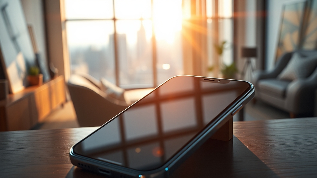 아이폰17 칩셋 및 성능 향상 (realistic 스타일)