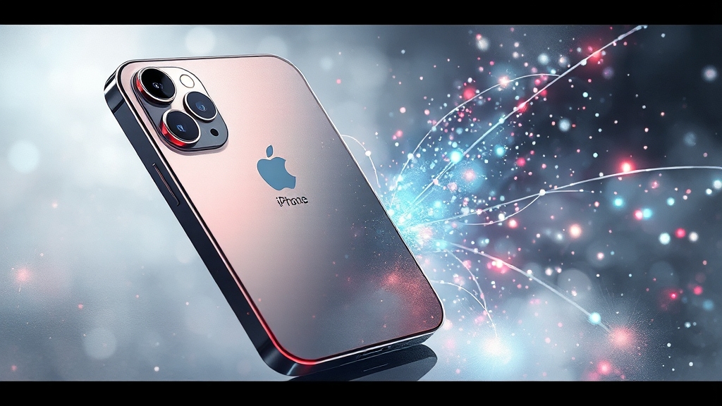 아이폰17 저장 용량 및 메모리 (watercolor 스타일)