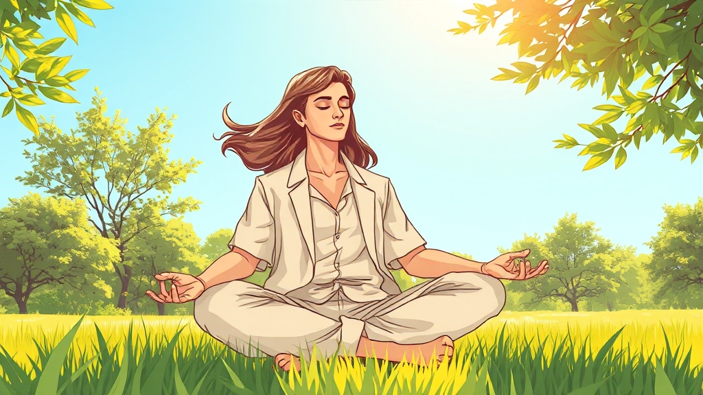 양극성장애 2형 생활 관리 (illustration 스타일)