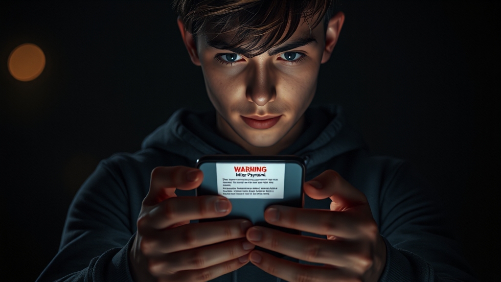 소액결제 해킹 및 피해 사례 (realistic 스타일)