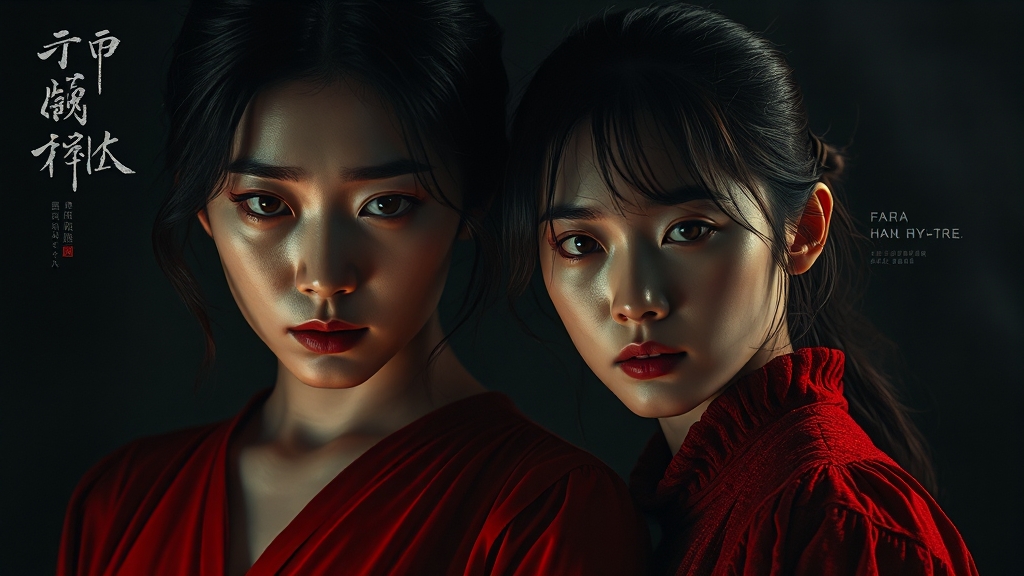 주요 등장인물 및 출연진 (realistic 스타일)