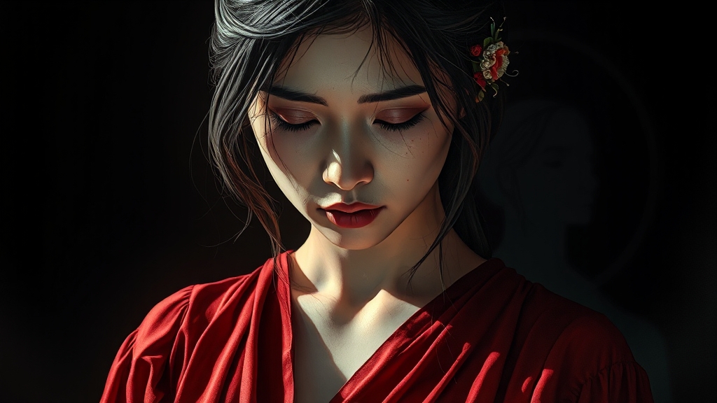 리플리 역할: 배우 이시아 소개 (realistic 스타일)