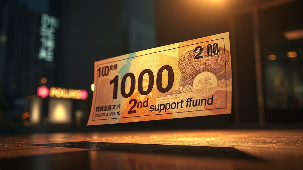 2차 지원금, 왜 지급될까? (realistic 스타일)