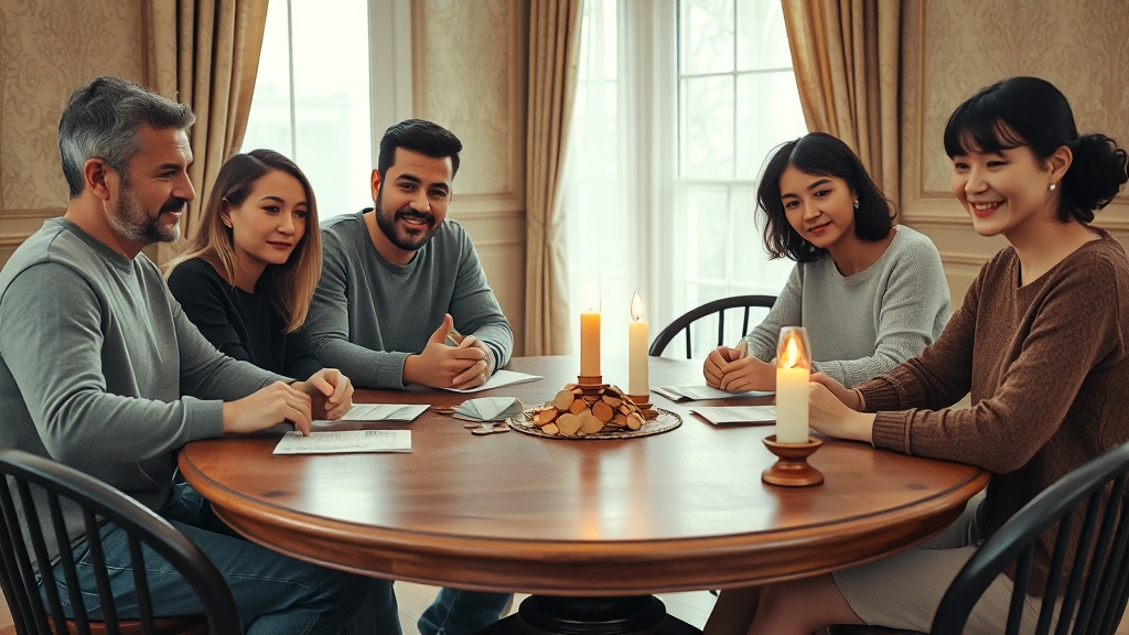 고액 자산가 기준, 꼼꼼히 확인! (realistic 스타일)