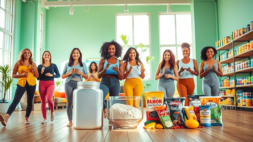 서플리케어 이노시톨 분석 (realistic 스타일)