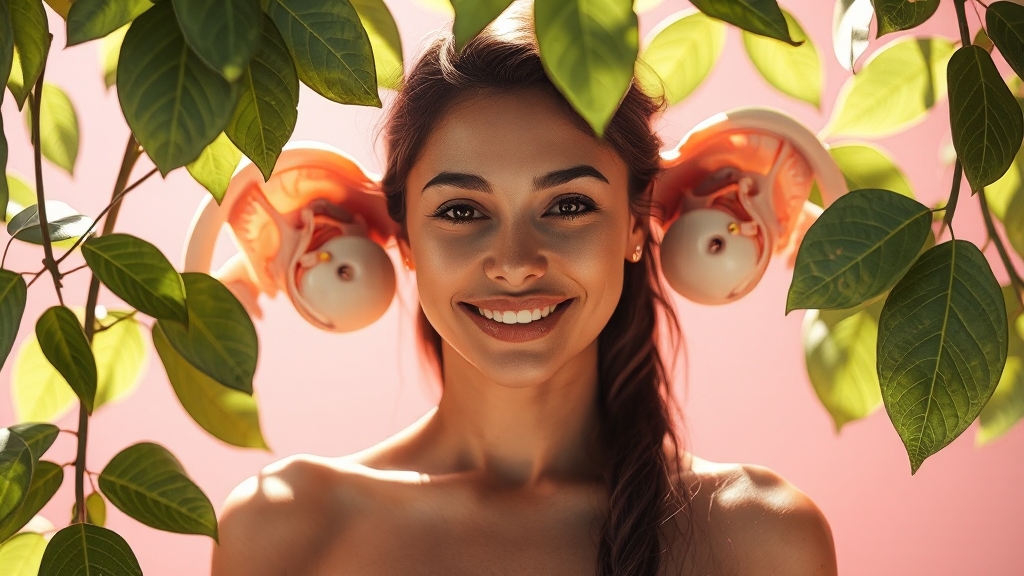 이노시톨과 여성 건강 (PCOS 포함) (realistic 스타일)