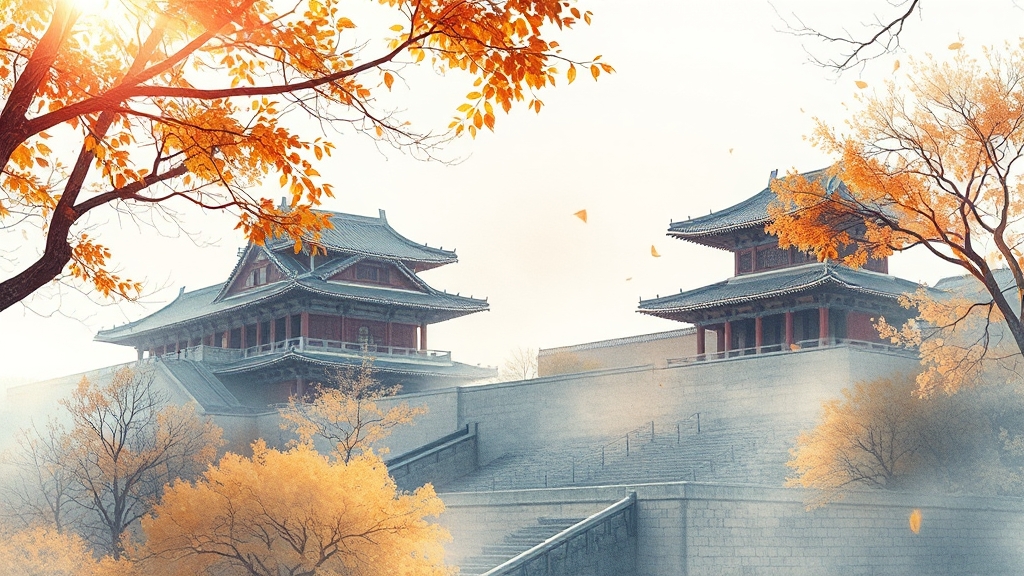 궁궐 무료 개방! (watercolor 스타일)