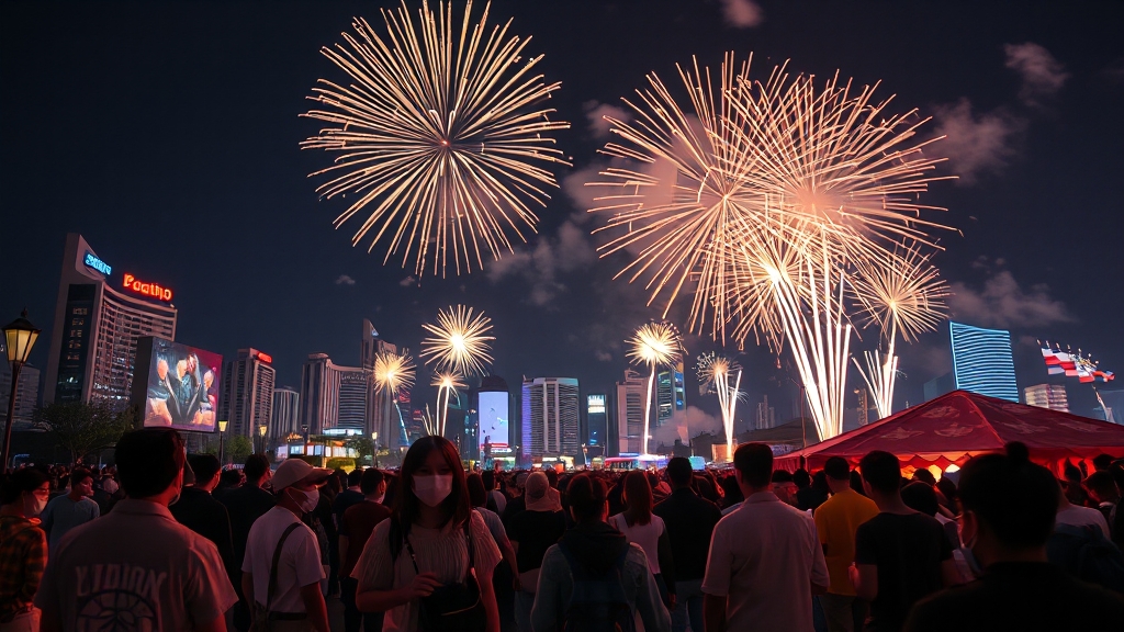 안전 수칙 및 관람 팁 (realistic 스타일)